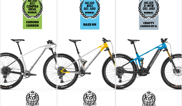 THREE MONDRAKER BIKES NOMINATED FOR BEST BIKE OF THE YEAR 2022