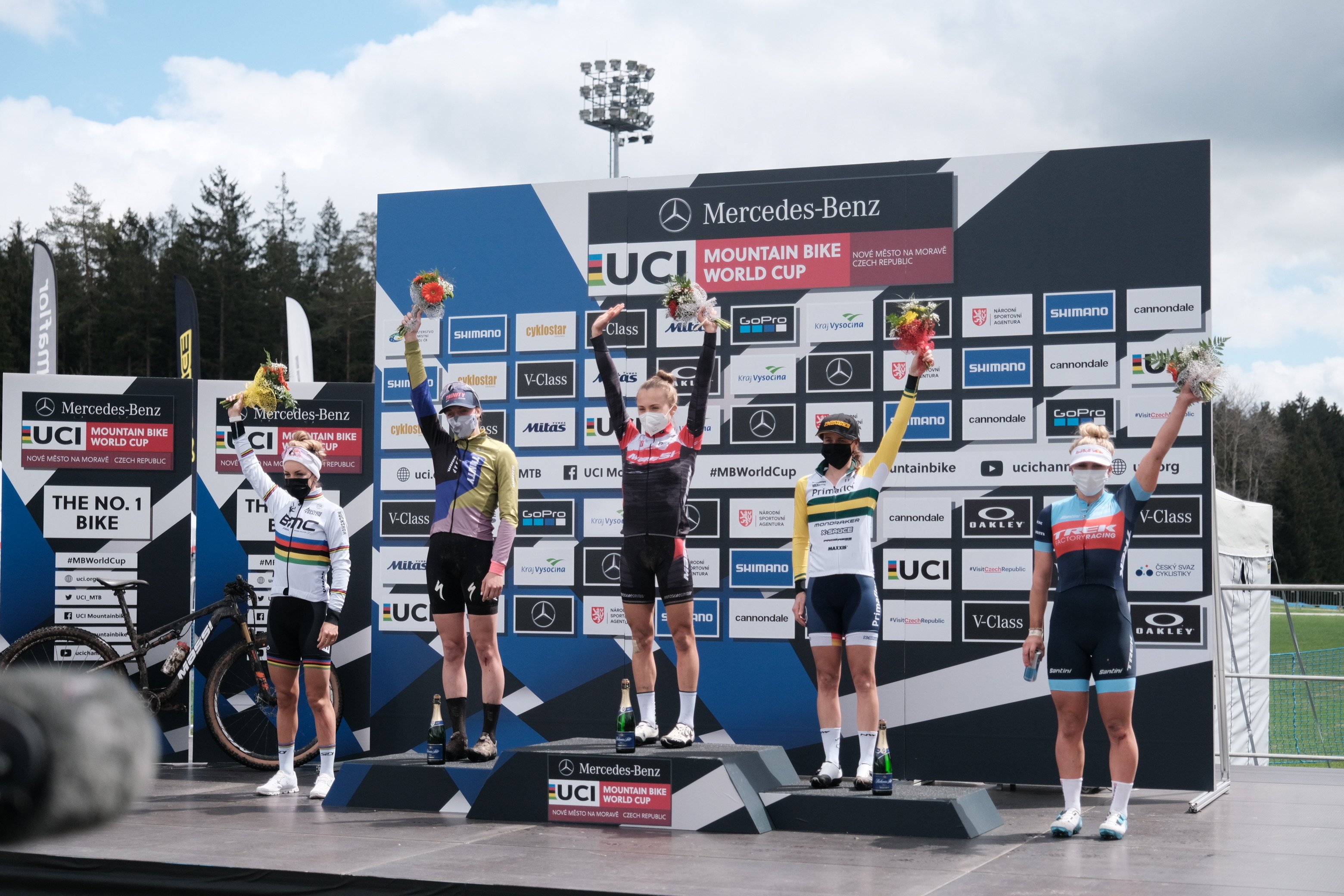 Bec is back on the podium in Nove Mesto!