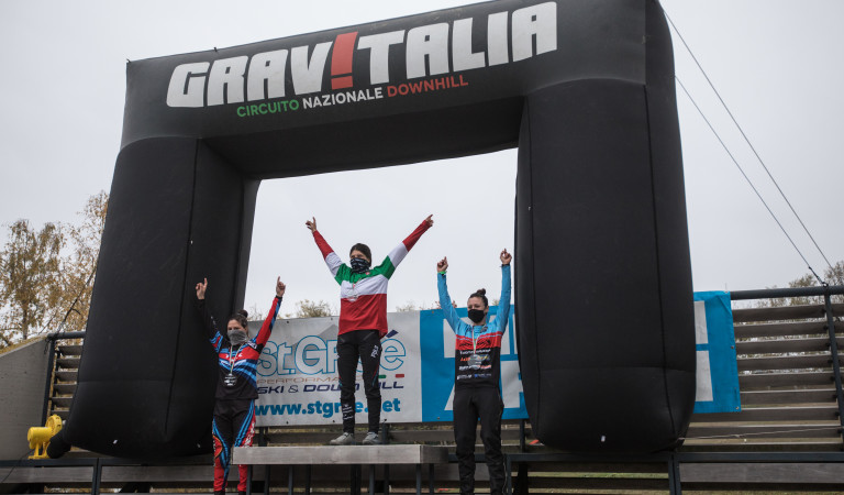 Eleonora is Italian DH national champ again!