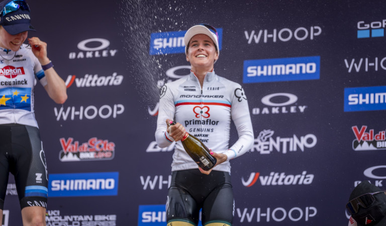 BEC HENDERSON TERMINE TROISIÈME À VAL DI SOLE !