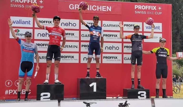 First UCI Junior Series for Barber!